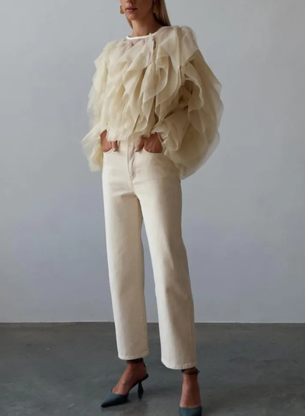 Sherry Chiffon Blouses