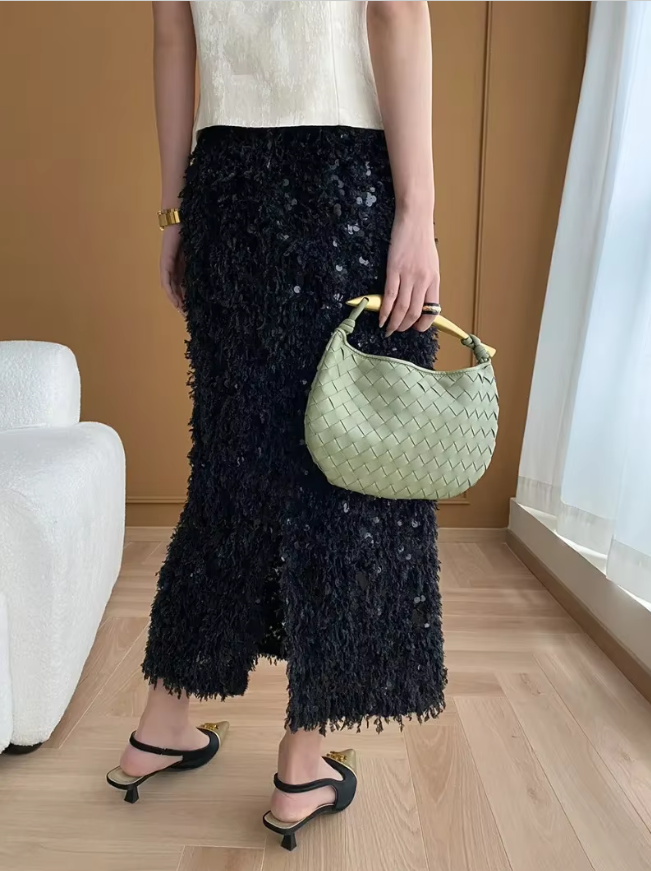 Marie Sequined Skirt