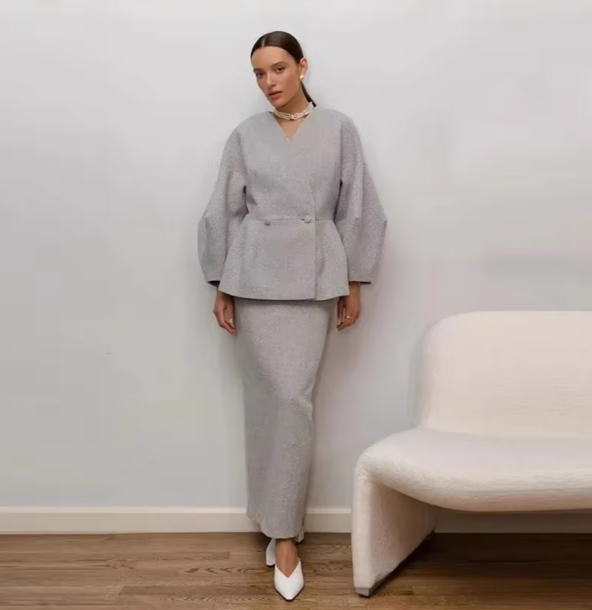 Margaret Elegant Set (Jacket/Skirt)
