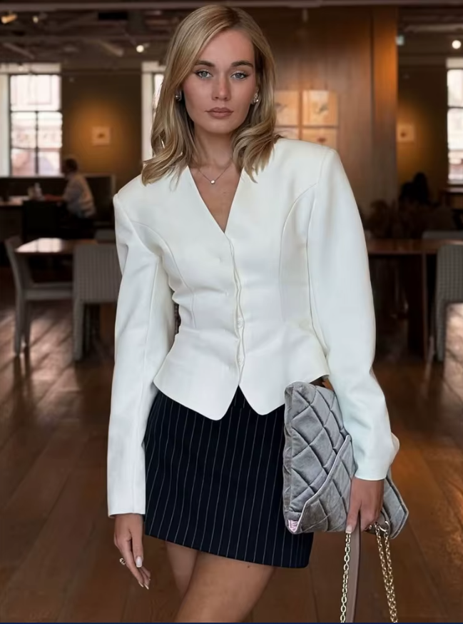 Sarah Set(Scarf/Jackets/Skirt)