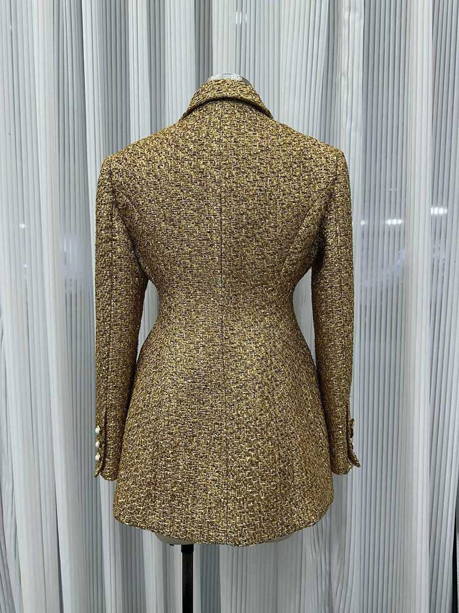 Ashley Tweed Blazer Dress