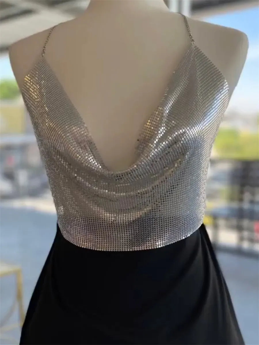 Gail Shiny Top