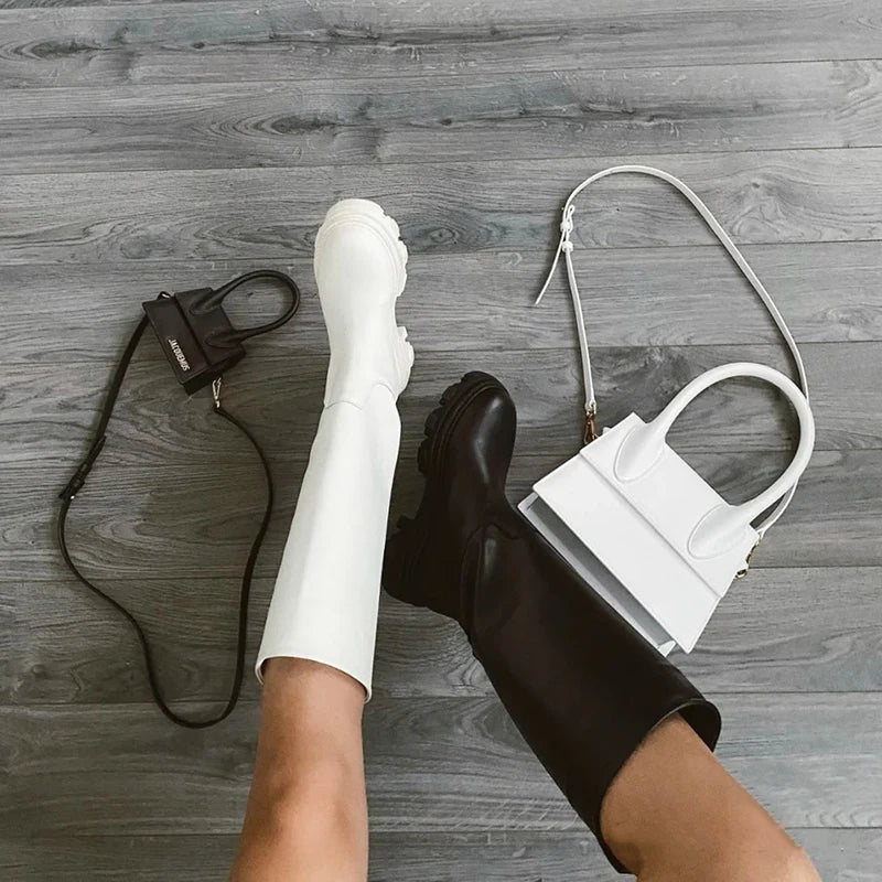 Audrey Boots (Genuine Leather)