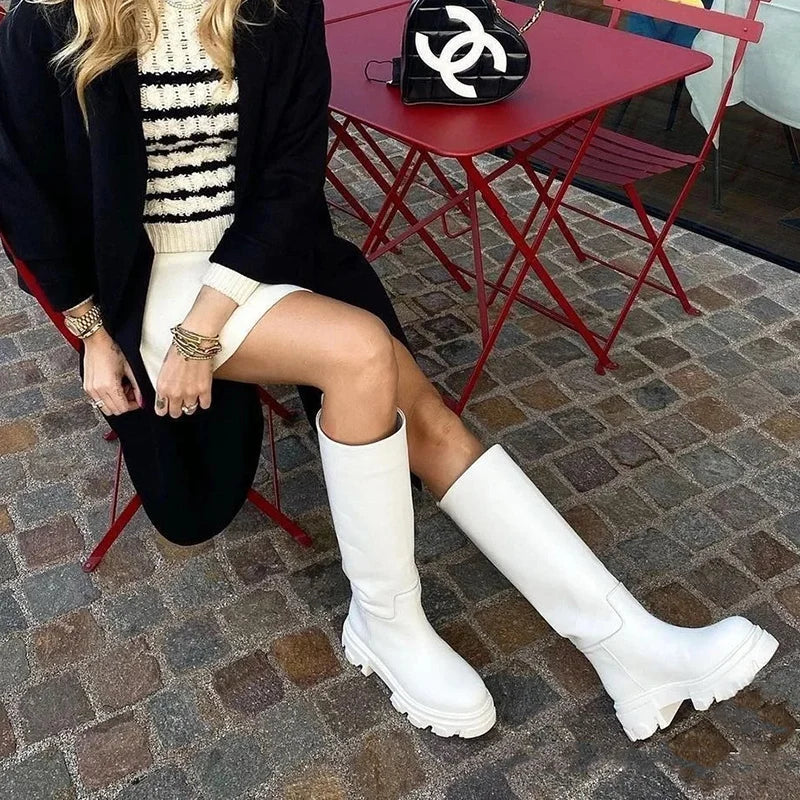 Audrey Boots (Genuine Leather)