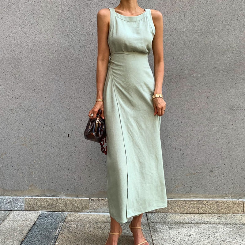 Loreen Linen Dress