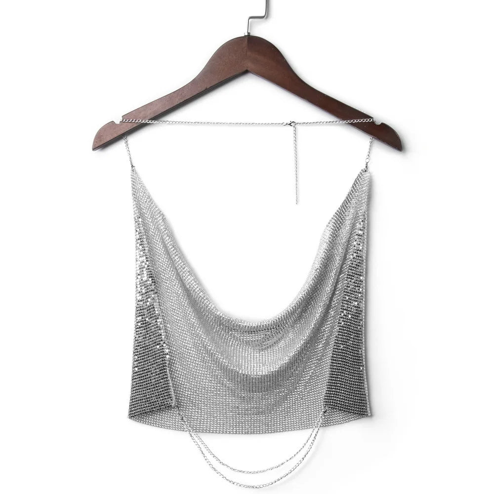 Gail Shiny Top