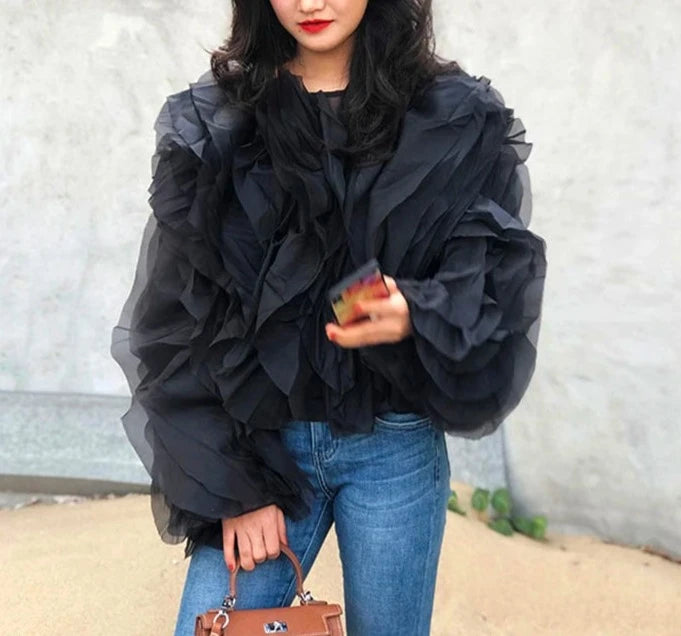 Sherry Chiffon Blouses