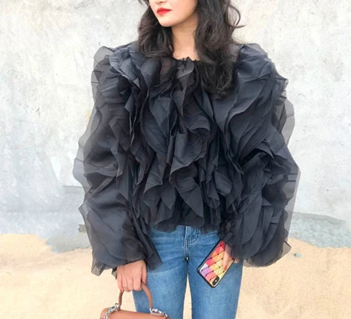 Sherry Chiffon Blouses