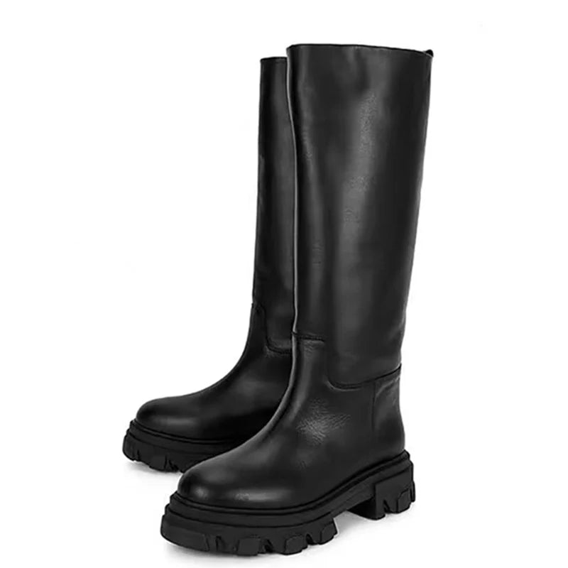 Audrey Boots (Genuine Leather)