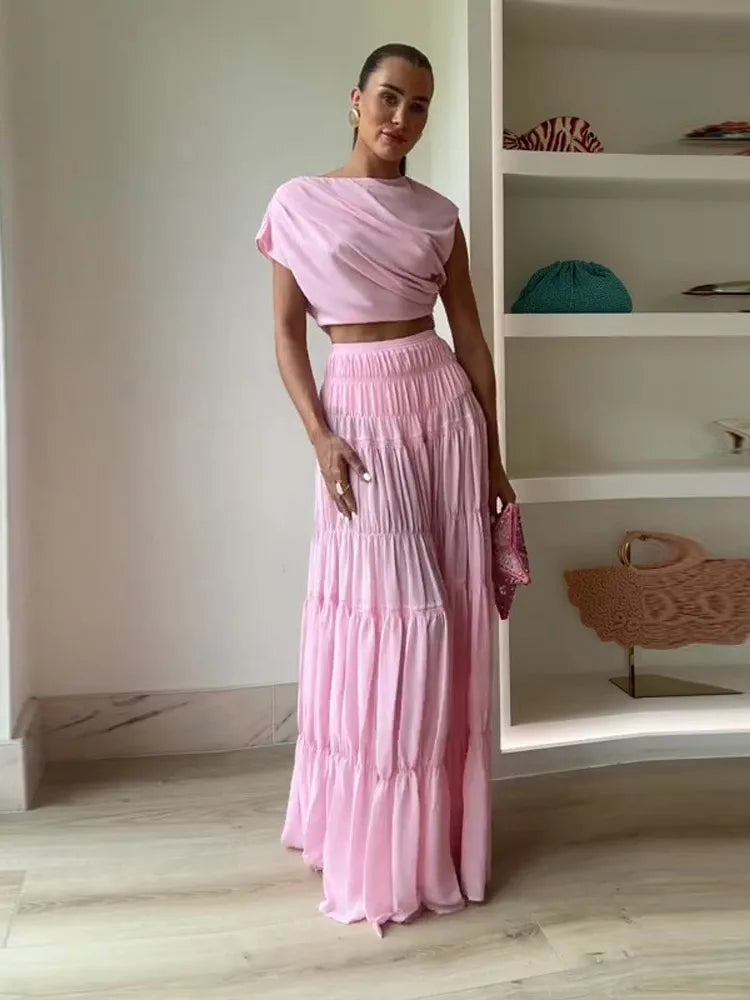 Janet Set (Crop Top/Skirt)