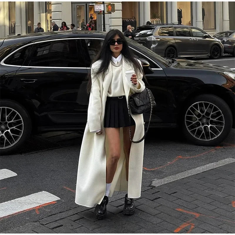 Joyce Elegant Wool Coat