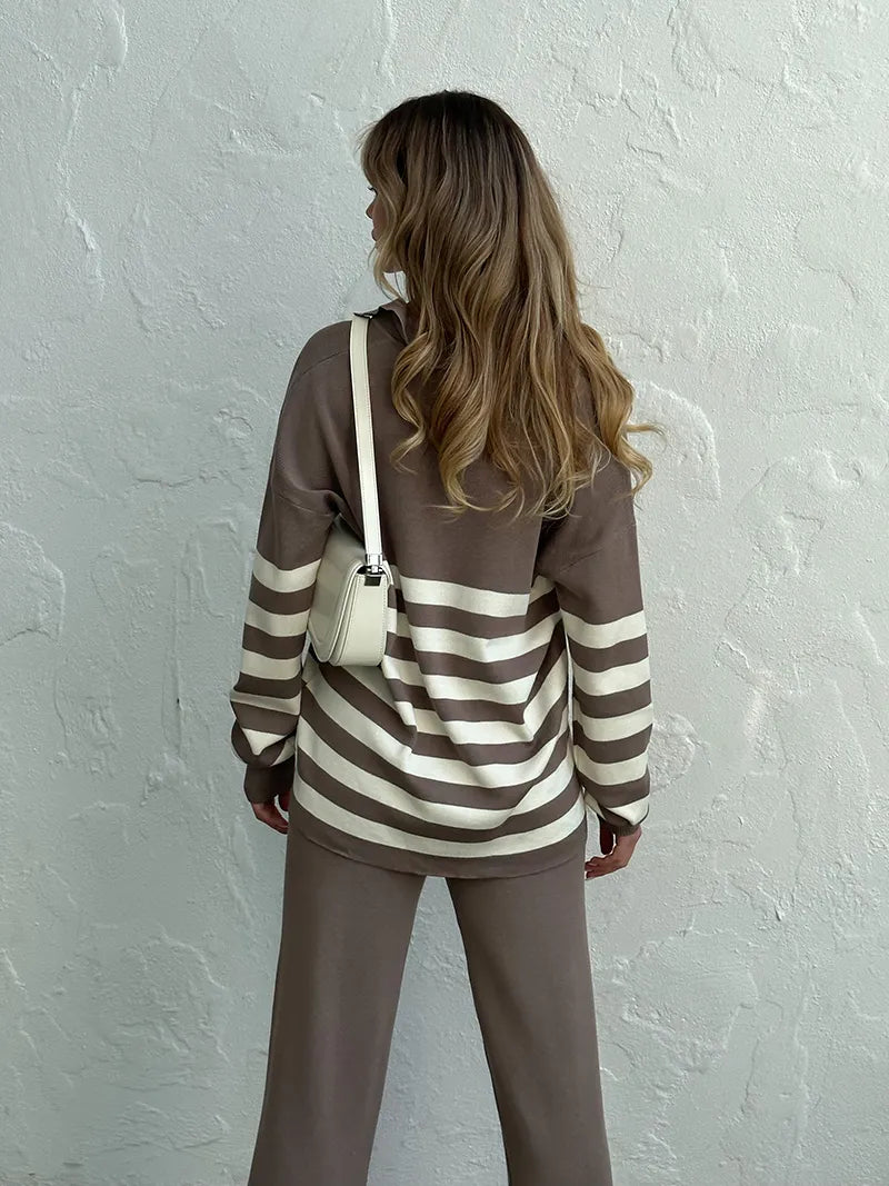 Sandra Knitted Set (Sweater/Pants)