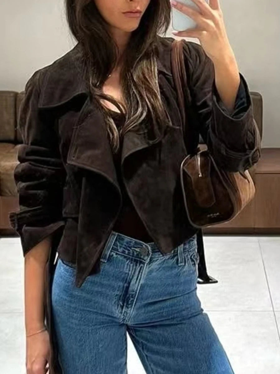 Margaret Suede Jackets