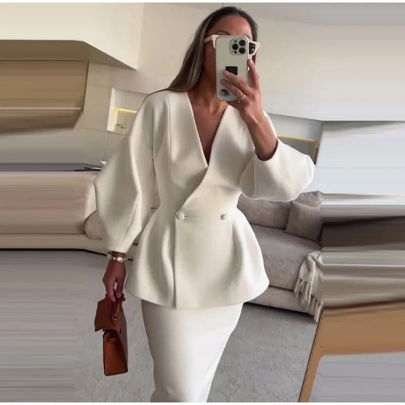 Margaret Elegant Set (Jacket/Skirt)