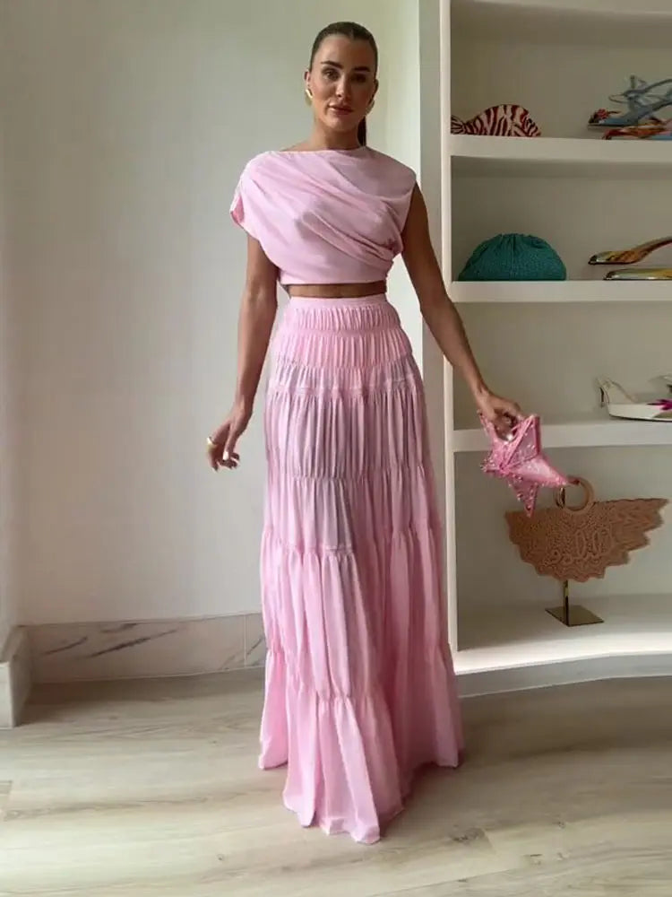 Janet Set (Crop Top/Skirt)