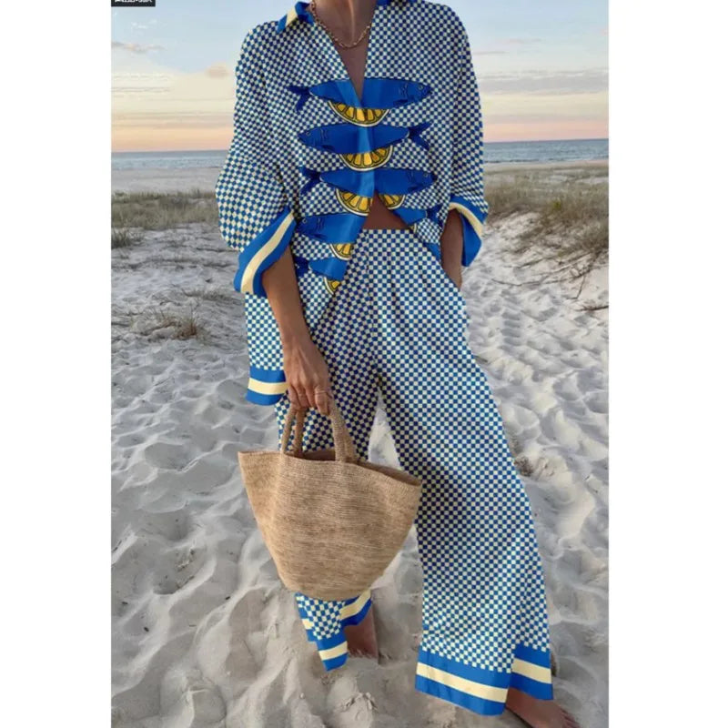 Eleanora Suit (Blouse/Pants) - 20 options