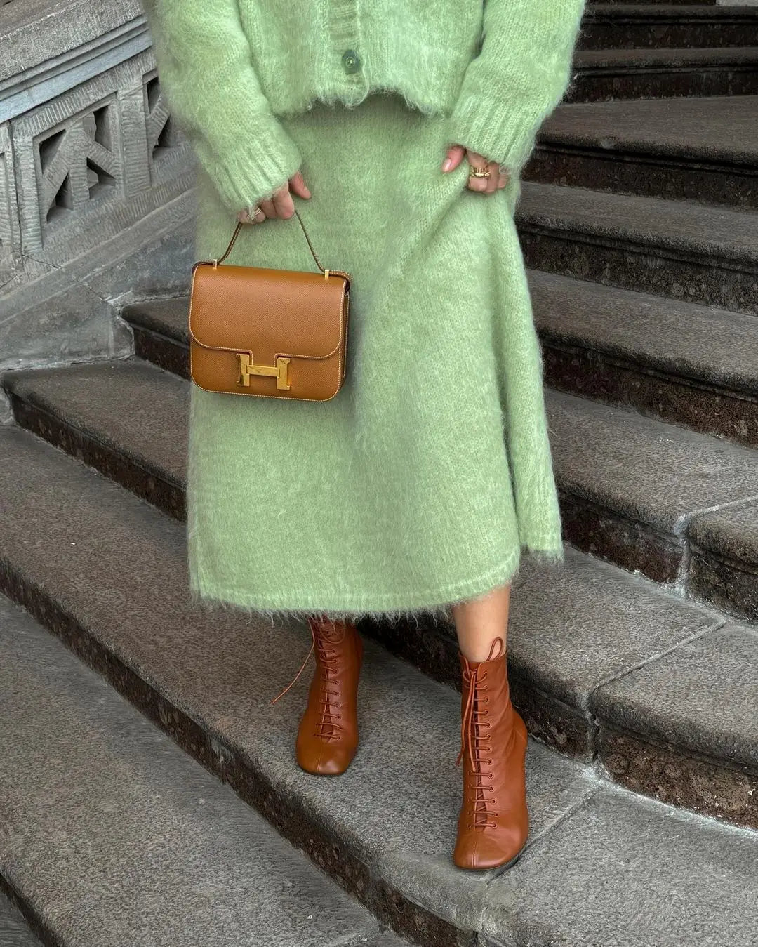 Heather Set (Sweater/Skirt)