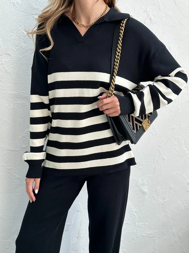 Sandra Knitted Set (Sweater/Pants)