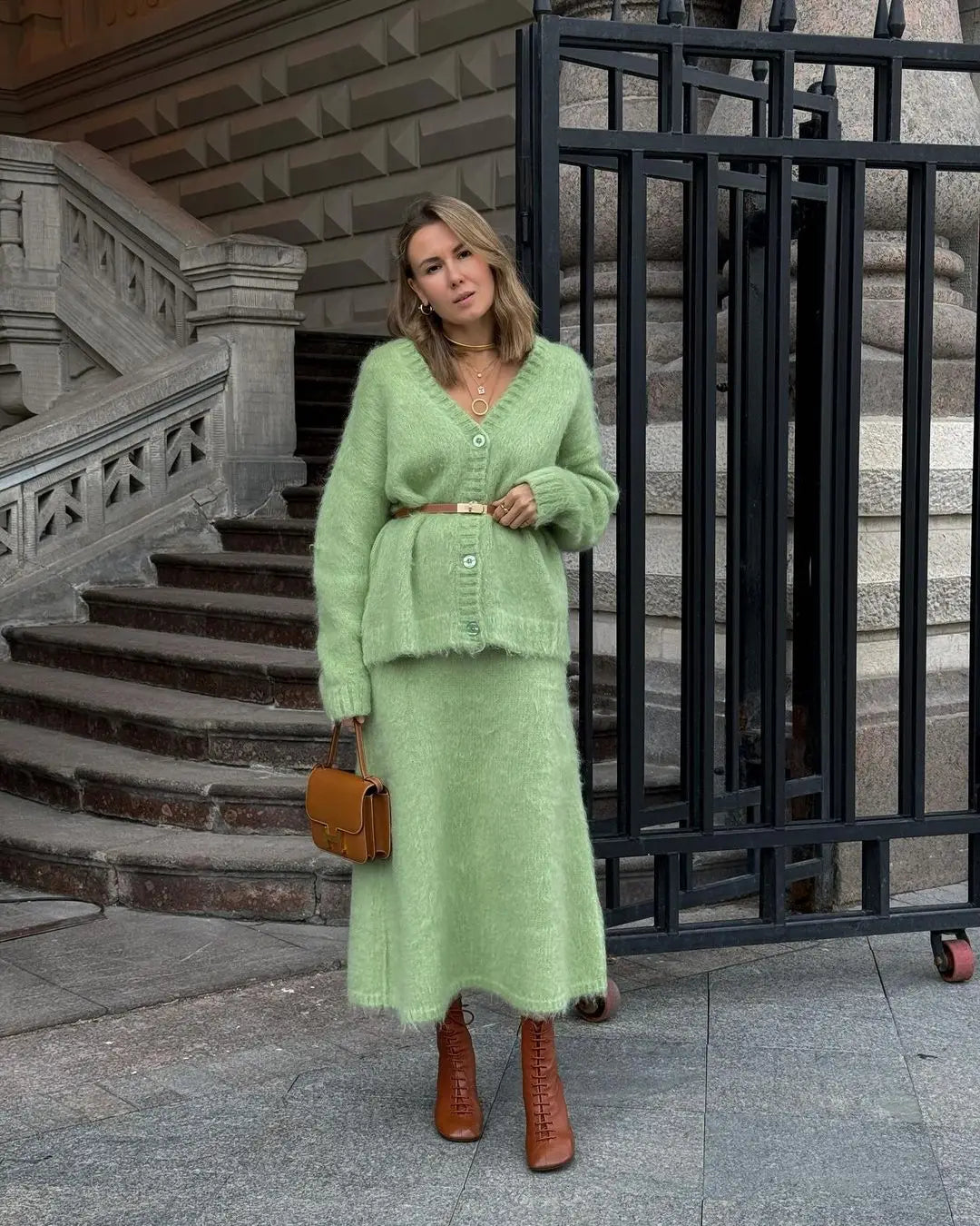 Heather Set (Sweater/Skirt)