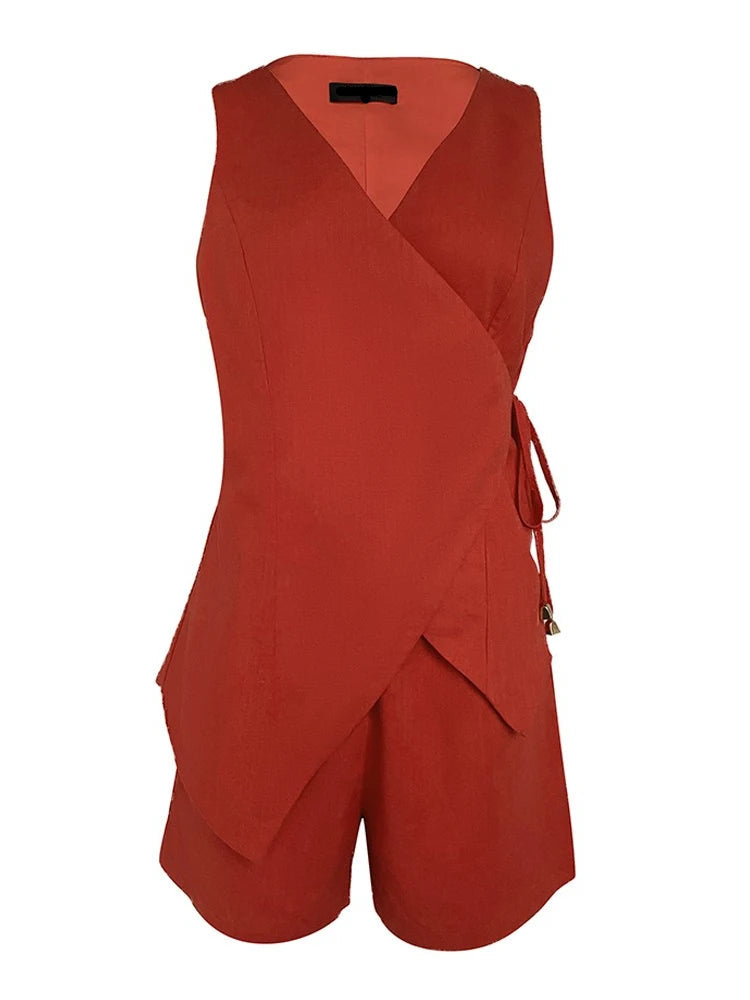 Nora Set (Shorts/ Vest)