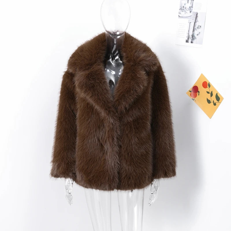 Barbara Faux Fur Coat