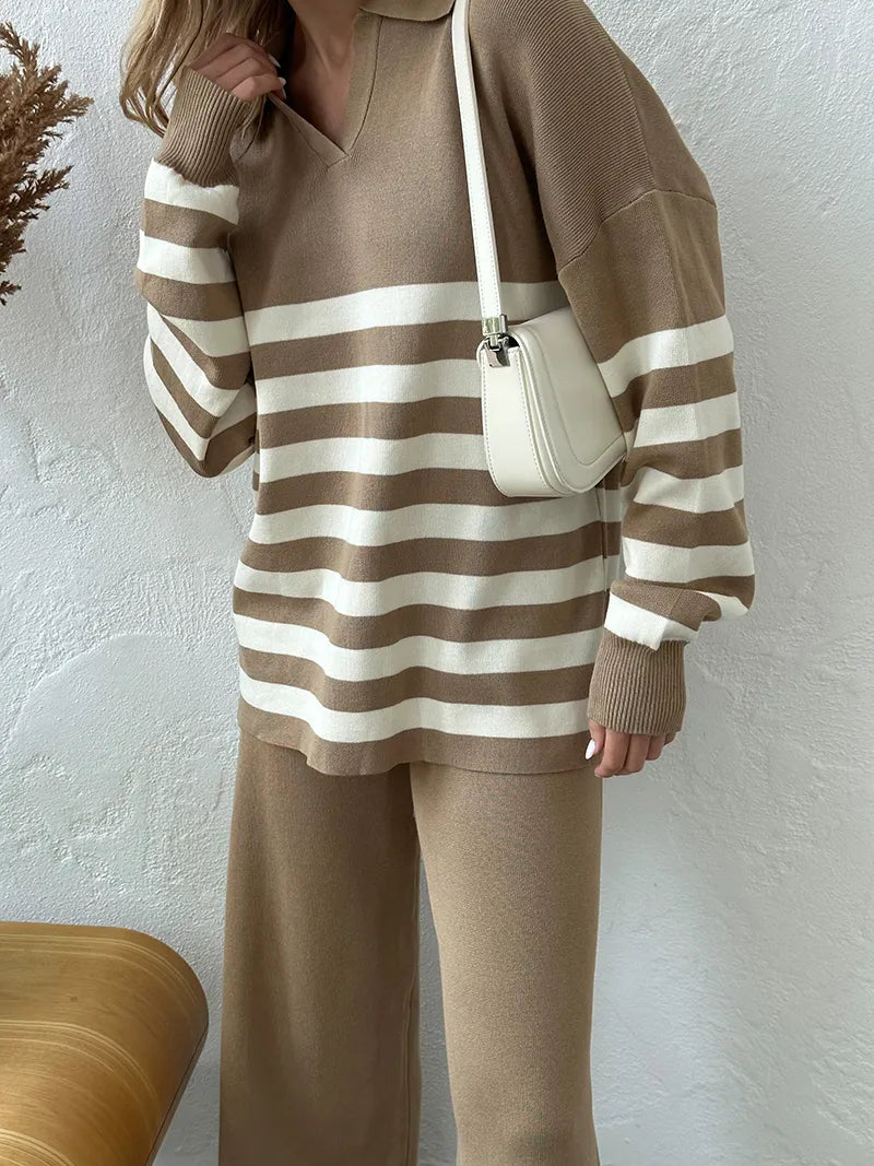 Sandra Knitted Set (Sweater/Pants)