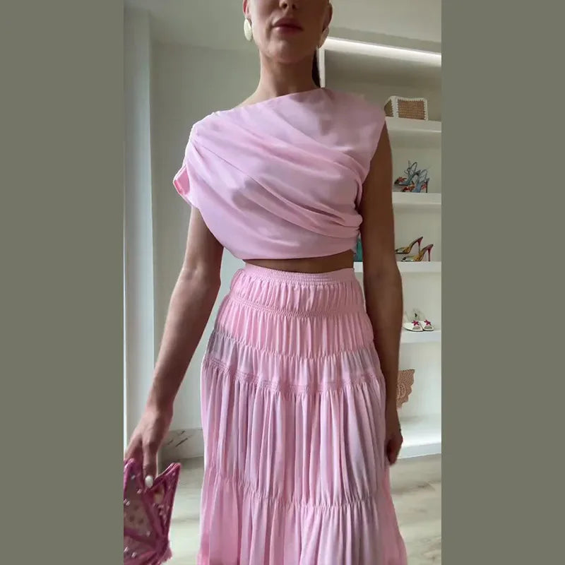 Janet Set (Crop Top/Skirt)