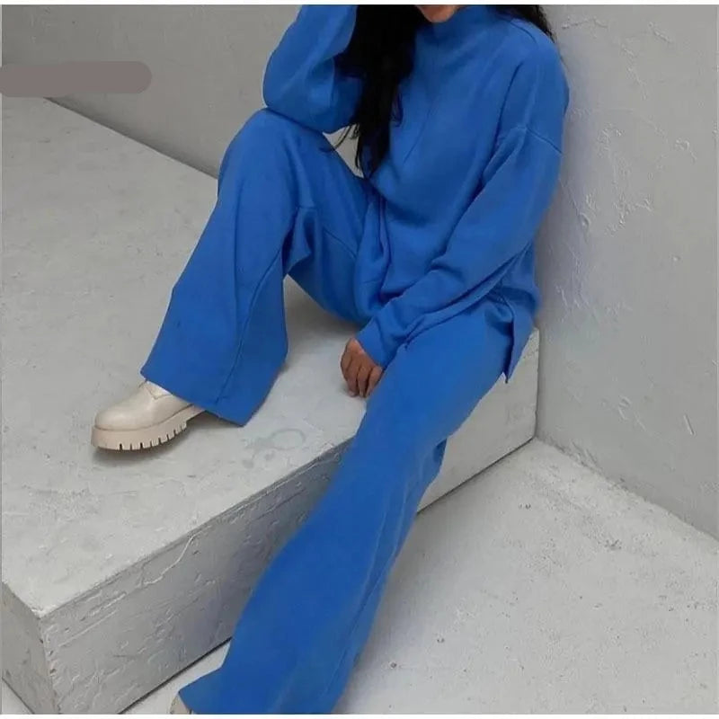 Suzanne Knitted Set (Sweater/Pants)