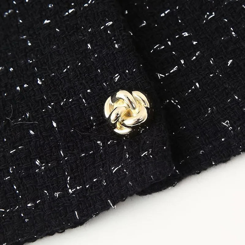 Rebecca Tweed Suit (Vest/Skirt-shorts)