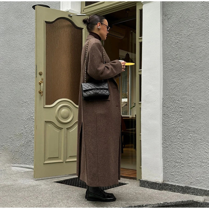 Stephanie Wool Overcoat