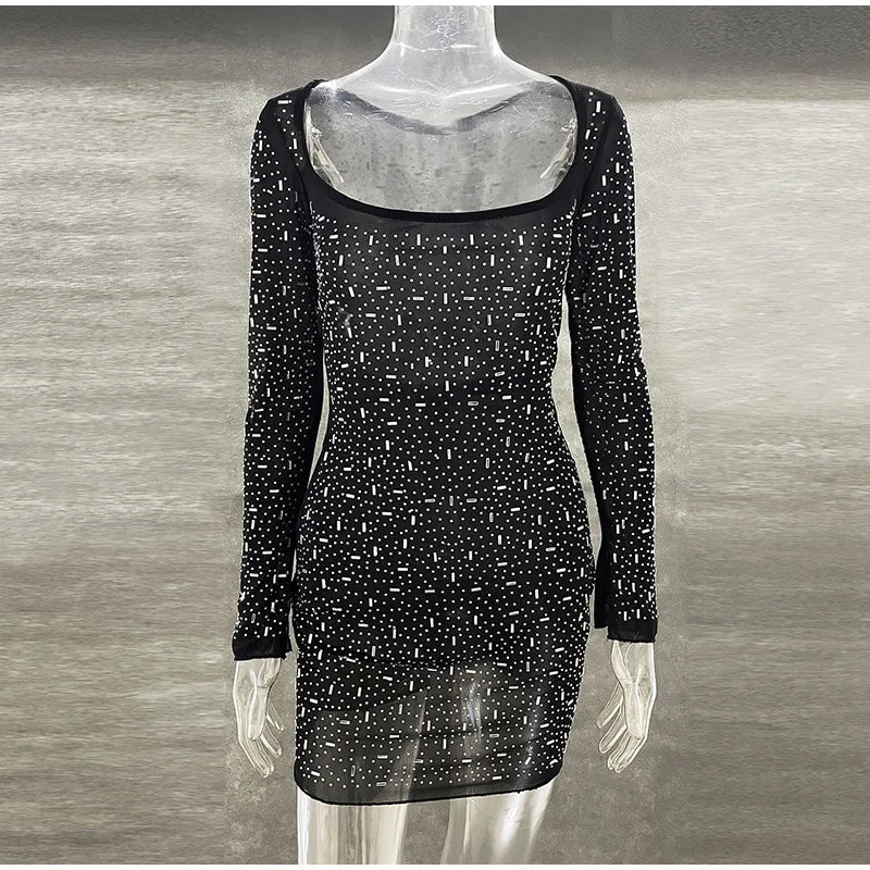 Diamond Slim Dress (Maxi/Mini)