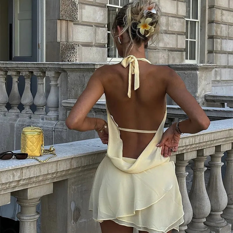 Suzanne Chiffon Set (Blouse/Shorts)