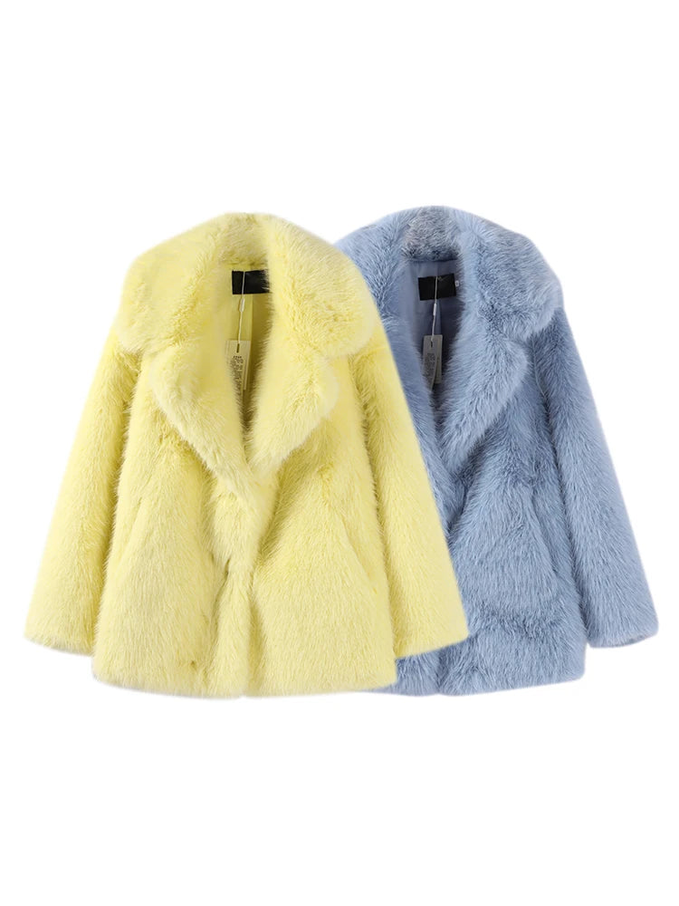 Barbara Faux Fur Coat