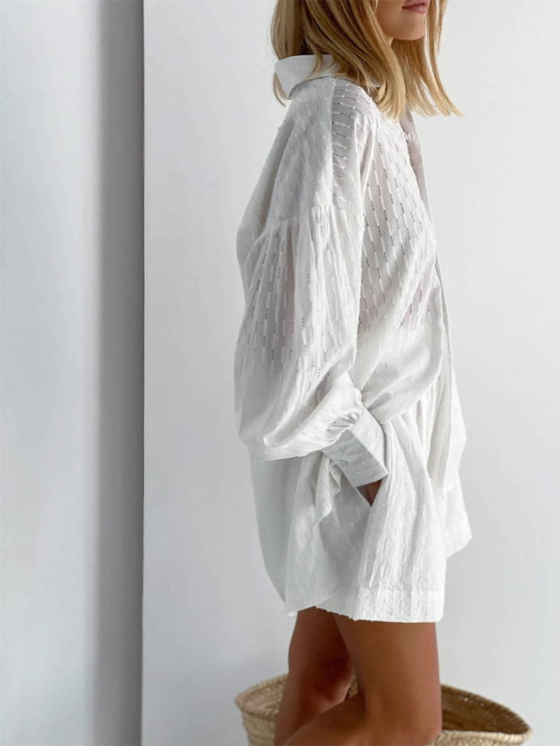 Meghan Set (Blouse/Shorts)