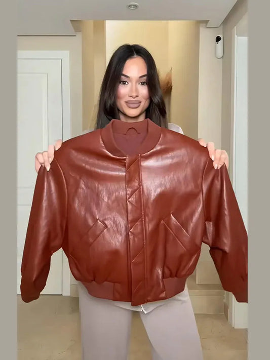 Emily Leather Set(Jacket/Skirt /Shorts)