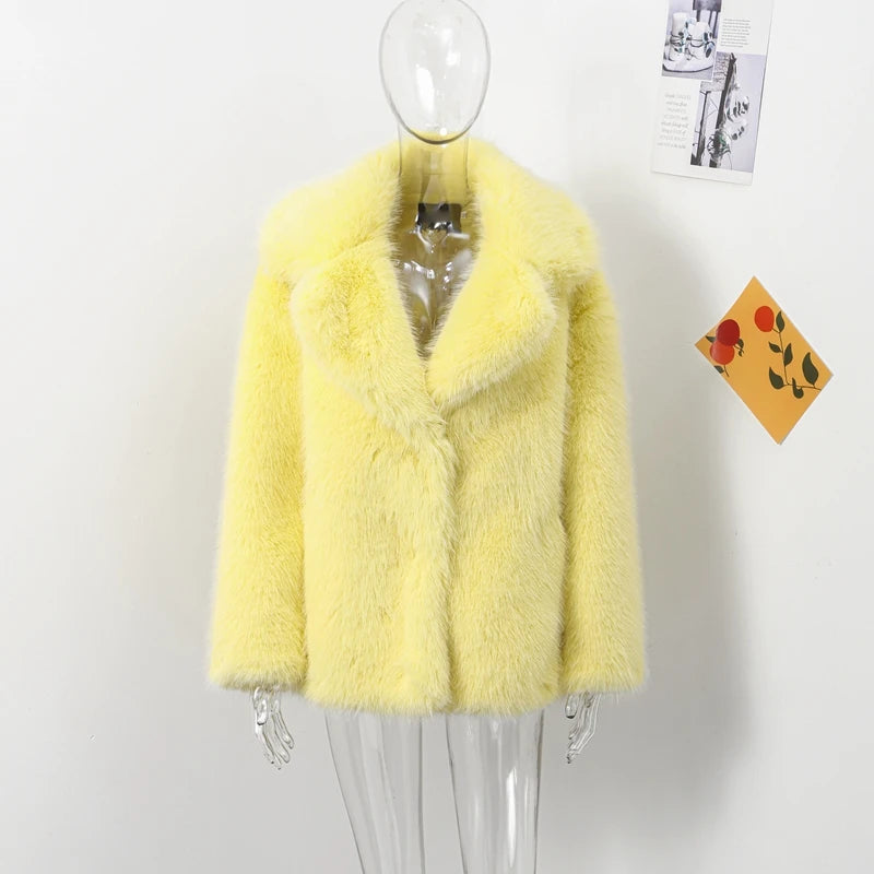 Barbara Faux Fur Coat