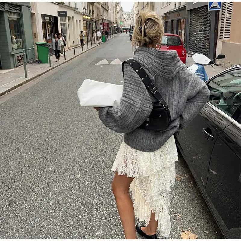 Janet Slash Neck Sweater