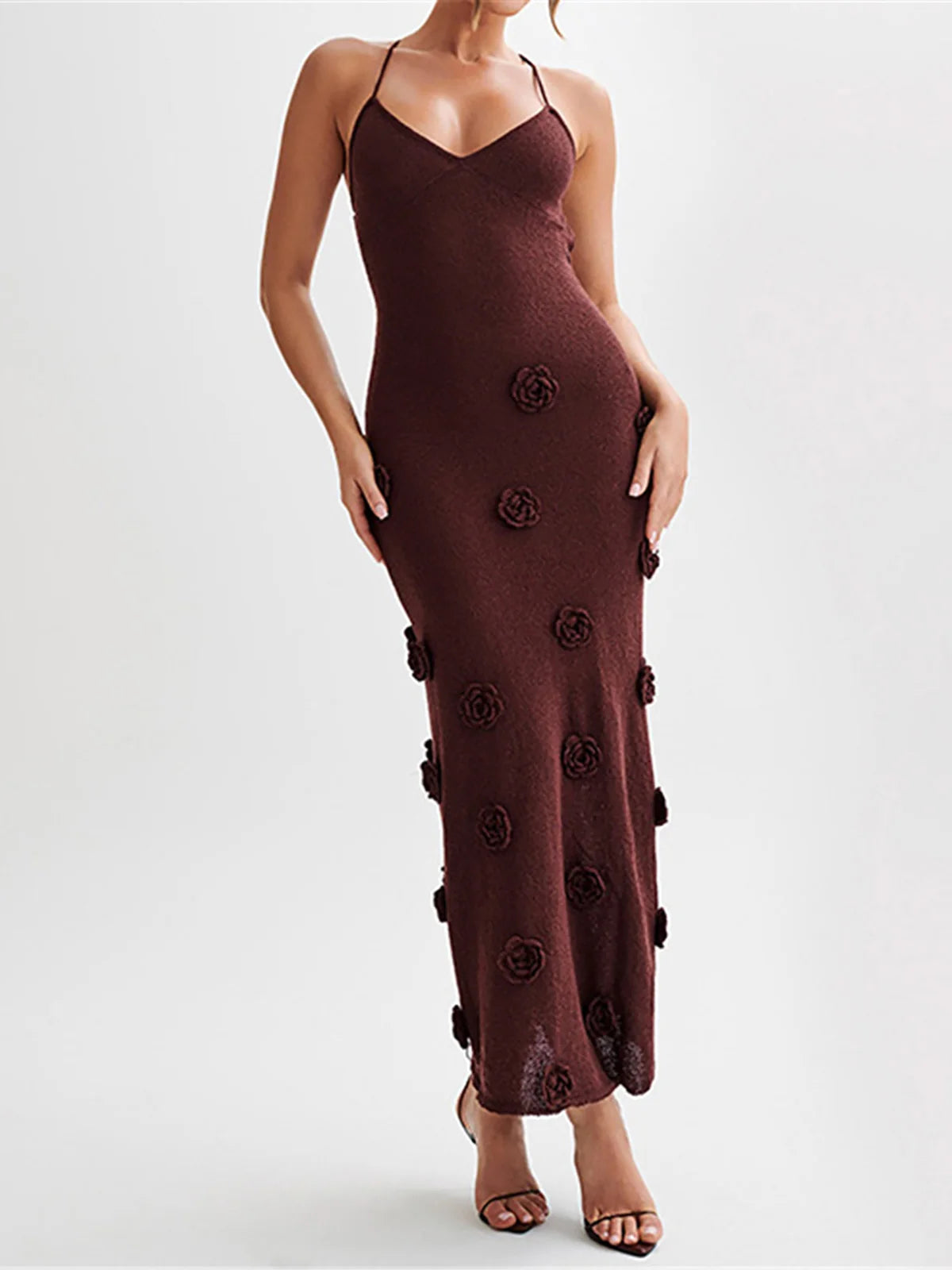 Flower Knitted Dresses