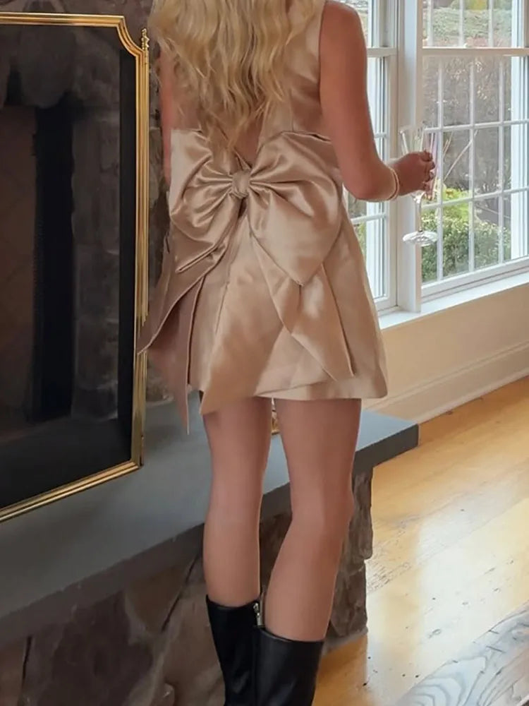 Jackie Big Bow Dress