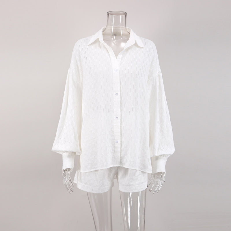 Meghan Set (Blouse/Shorts)