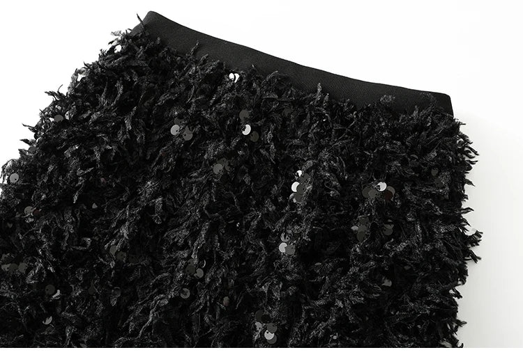 Marie Sequined Skirt