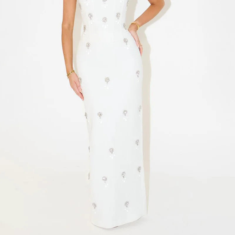 Sofia Elegant Set (Crop Top/Skirt)