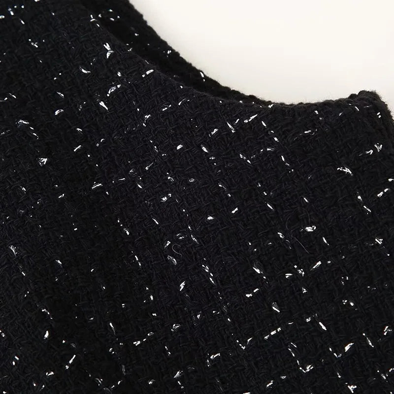 Rebecca Tweed Suit (Vest/Skirt-shorts)