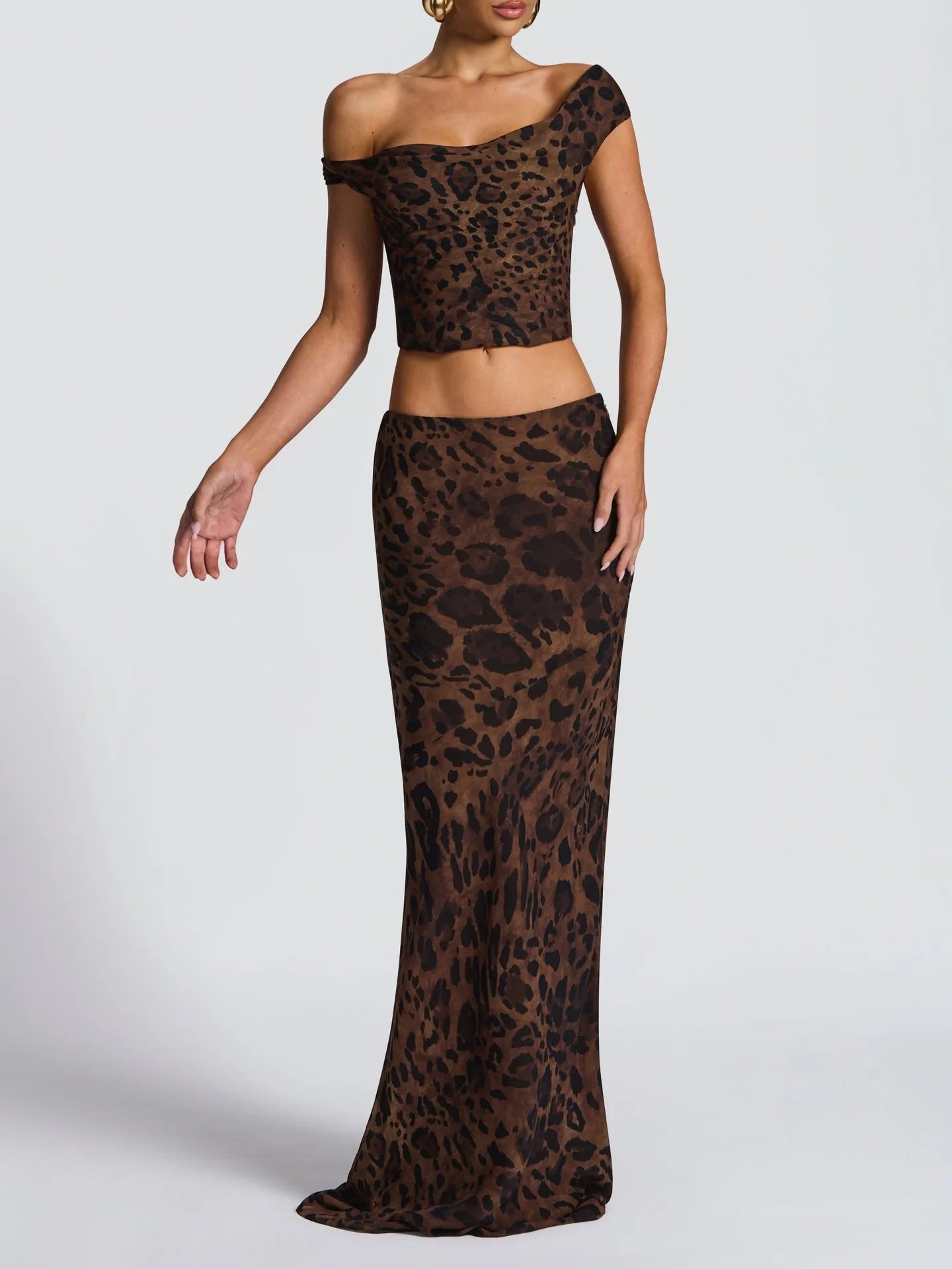 Leopard Set (Top/Skirt)