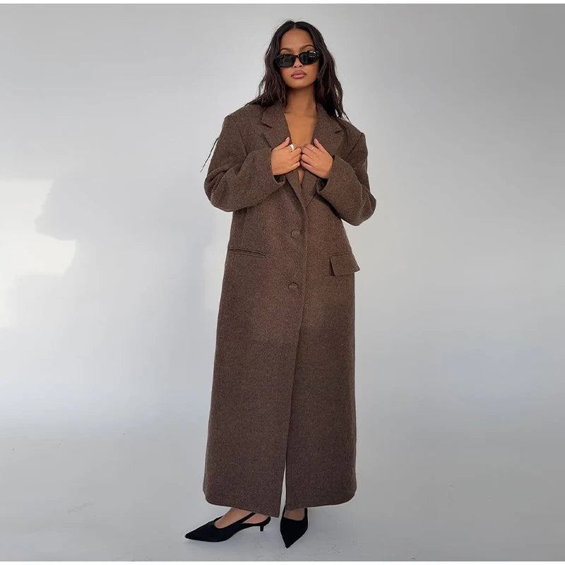 Stephanie Wool Overcoat
