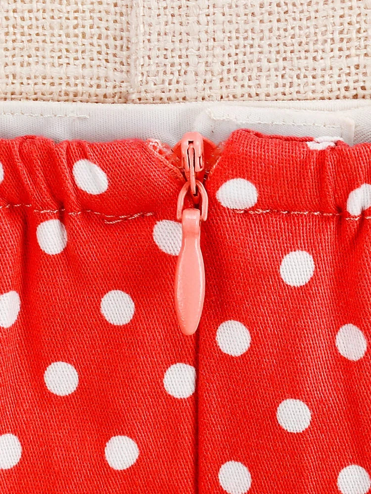 Elsie Polka dot Dress
