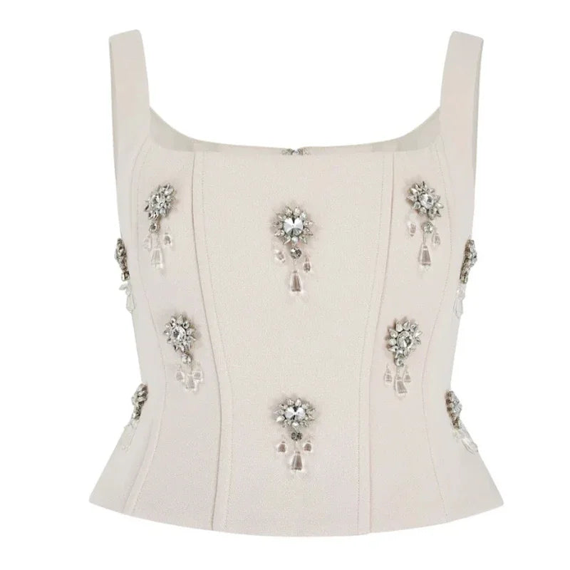 Sofia Elegant Set (Crop Top/Skirt)