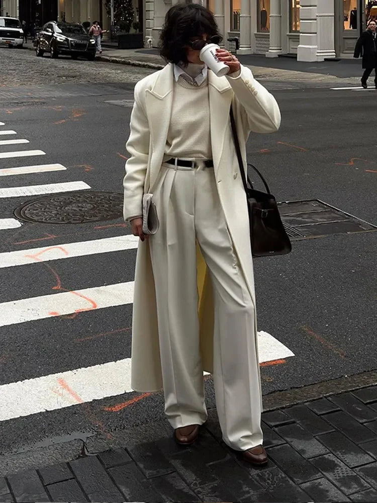 Joyce Elegant Wool Coat