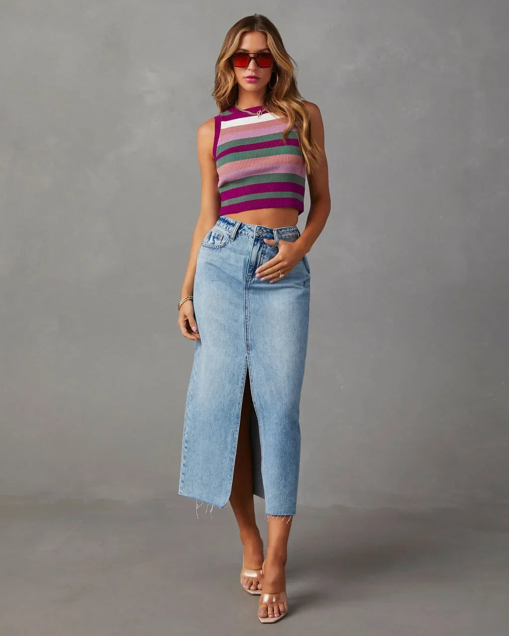 Amanda Jeans Skirts
