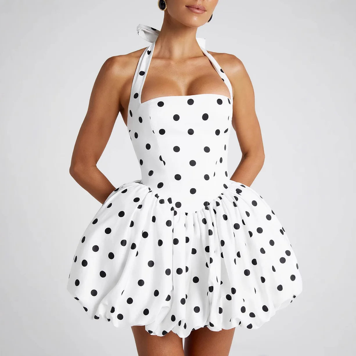 Monica Polka dot Dress
